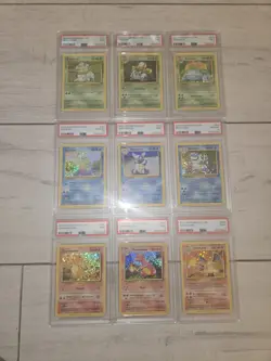 Pokemon TCG Classic Collection PSA Graded Set - Charizard Blastoise Venusaur - Image 1