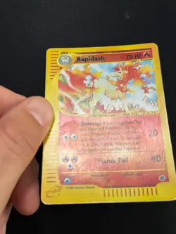 Pokemon TCG Expedition 26/165 Rapidash Holo MP-HP - Image 5