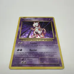 Pokemon Mewtwo 51/108 Holo Rare 2016 XY Evolution Cracked Ice MP see photos - Image 2