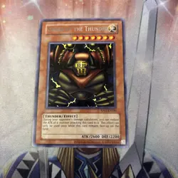 Yugioh - Sanga Of The Thunder RP01-EN030 Rare (Reprint) NM - Image 1