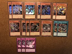 Yugioh: Metalmorph Deck Core, Fullmetal Dragon, Red-Eyes, Metalzoa, Zoa - LP/NM - Image 1