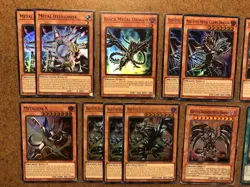 Yugioh: Metalmorph Deck Core, Fullmetal Dragon, Red-Eyes, Metalzoa, Zoa - LP/NM - Image 2