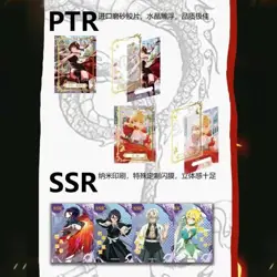 USA Mixed Anime Booster Box Demon Slayer Bleach Inuyasha SAO Trading Cards TCG - Image 5