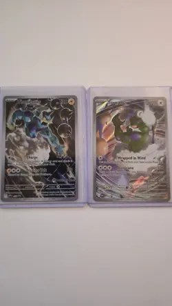 Thundurus 209 & Tornadus 210 Cards- Pokemon Center Stamped Promo Card UNSEALED - Image 1