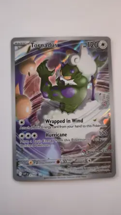 Thundurus 209 & Tornadus 210 Cards- Pokemon Center Stamped Promo Card UNSEALED - Image 2