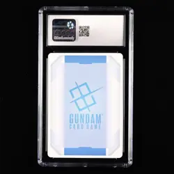 CGC MINT+ 9.5 2024 Gundam Card Game CHN. ST02-001 LR Wing Gundam - Image 2