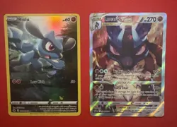 Lucario VSTAR SWSH291 SWSH: Pokemon Promo Cards Holo Lot Of 2 - Image 1