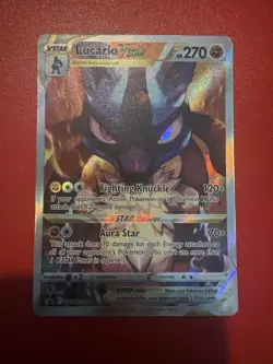 Lucario VSTAR SWSH291 SWSH: Pokemon Promo Cards Holo Lot Of 2 - Image 2