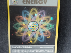 Pokemon TCG 1997 Japanese Team Rocket - Rainbow Energy Holo Card - HP - Image 3
