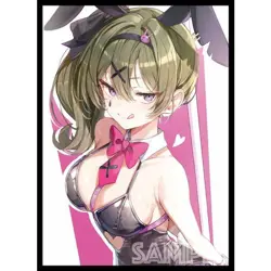 Frieren :Beyond Journey's End Frieren Bunny Ubel doujin Card Sleeve Protector - Image 1