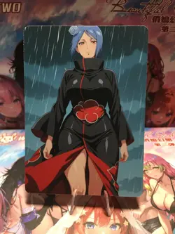 Konan Naruto Shippuden Waifu Card Goddess Story CCG Anime Waifu Double Sided - Image 1