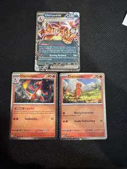Pokemon TCG Charizard EX special collection promo card set - Image 1