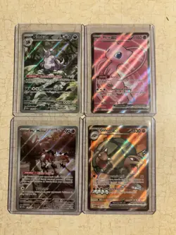 Lot Of 4X Pokemon 151 Full Art Cards - Image 1