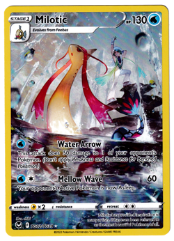 Milotic TG02/TG30 Ultra Rare Silver Tempest Pokemon Card Pack Fresh Mint - Image 1