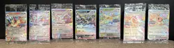 Prismatic Evolutions Surprise Box Stamped EX Promo Cards Lot of 7 - Image 1