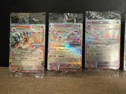 Prismatic Evolutions Surprise Box Stamped EX Promo Cards Lot of 7 - Image 2