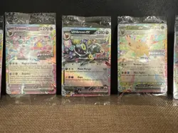 Prismatic Evolutions Surprise Box Stamped EX Promo Cards Lot of 7 - Image 3