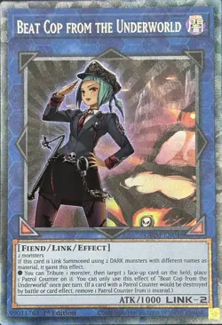 Beat Cop from the Underworld GEIM-EN048 - Collector's Rare Yu-Gi-Oh Card - Image 1