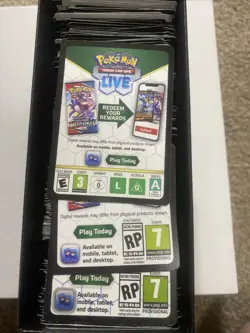 Pokemon TCG Online Code Card Lot-100 UNUSED Codes from Random Sets sent via ebay - Image 1
