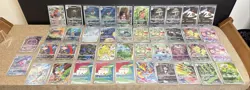 Pokemon TCG Scarlet & Violet Illustration Rares Lot of 42 Cards NM-Mint - Image 1