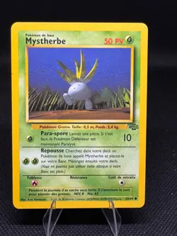 Mystherbe 58/64 Common non-holo French Oddish Jungle Set Pokemon Card - Image 1