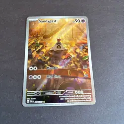 Pokemon TCG Sandygast Scarlet & Violet Paldea Evolved Card 214/19 NM Condition - Image 1