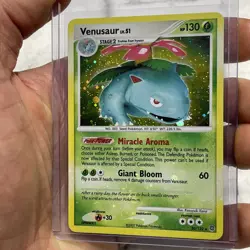 Venusaur - 20/132 - Secret Wonders - Holo - Pokemon TCG 2007 Vintage LP/NM Card - Image 2