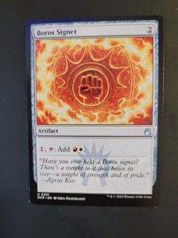 MTG Card - Boros Signet - Ravnica Remastered (0251) Regular Uncommon NM - Image 1
