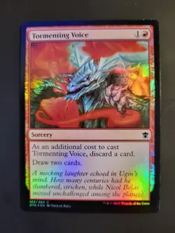 MTG Card - Tormenting Voice - Dragons of Tarkir (163/264) Foil Common NM - Image 1