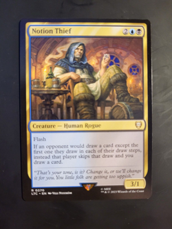 MTG Card - Notion Thief - Tales of Middle-earth Commander (0270) Regular Rare NM - Image 1