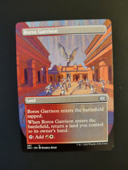 MTG Card - Boros Garrison - Double Masters 2022 (401) Borderless - Uncommon - NM - Image 1