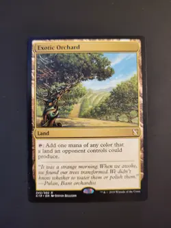 MTG Card - Exotic Orchard - Commander 2019 (242/302) Regular Rare NM - Image 1