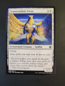MTG Card - Transcendent Envoy - Theros Beyond Death (040/254) Regular Common NM - Image 1