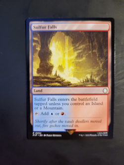 MTG Card - Sulfur Falls - Universes Beyond: Fallout (0294) Regular Rare NM - Image 1