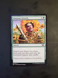 MTG Card - Rampant Growth - Double Masters 2022 (155/331) Regular Common NM - Image 1
