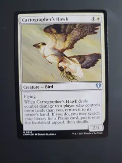 MTG Card - Cartographer's Hawk - Commander Masters (0018) Regular - Uncommon NM - Image 1