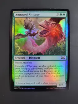 MTG Card - Annoyed Alitisaur - Double Masters 2022 (134/331) Foil - Common - NM - Image 1