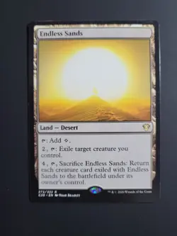 MTG Card - Endless Sands - Commander 2020 (272/322) Regular - Rare - NM - Image 1