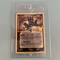 Pokemon TCG Greninja Gold Star SWSH144 25th Celebrations Promo Card Sealed - Image 1