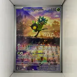 Teal Mask Ogerpon 123 Sv: Scarlet & Violet Promo Cards Holo - Image 1