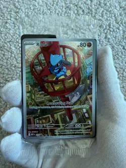 SEALED Riolu And Alakazam Mega Evolution ETB Pokemon Card Promo Cards 009 + 010 - Image 2