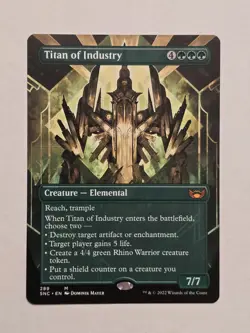 Titan Of Industry - Showcase - Streets of New Capenna - Near Mint - Image 1