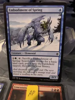 MTG Embodiment of Spring Khans of Tarkir 039/269 Regular Common - Image 1