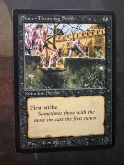 *** ARABIAN NIGHTS Stone Demons (Light) *** EX-NM+ - DUTY FREE - Magic MtG - Image 1