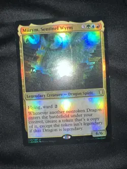 Miirym, Sentinel Wyrm Commander Legends: Battle for Baldur's Gate Foil - Image 1