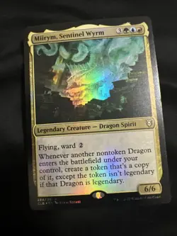Miirym, Sentinel Wyrm Commander Legends: Battle for Baldur's Gate Foil - Image 2