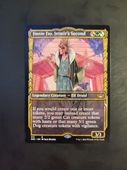 MTG - Jinnie Fay, Jetmir's Second - Streets of New Capenna (313) Showcase Rare - Image 1