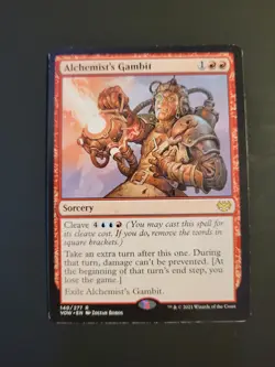 MTG Alchemist's Gambit - Innistrad: Crimson Vow (140/277) Regular Rare NM - Image 1
