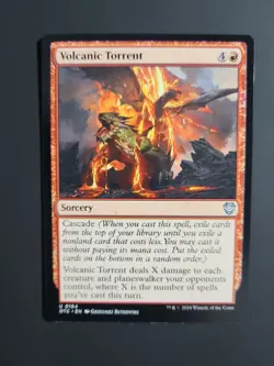 MTG - Volcanic Torrent - Outlaws of Thunder Junction (0184) Regular Uncommon NM - Image 1