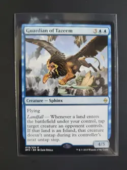 MTG Guardian of Tazeem - Battle for Zendikar (078/274) Regular Rare NM - Image 1